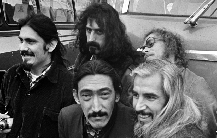 The Mothers of Invention, Engelse groep bij aankomst Schiphol *17 oktober 1968